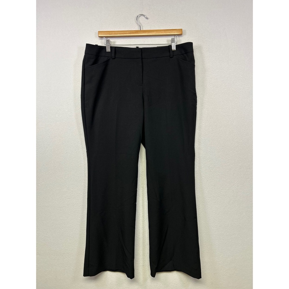 Officecore Worthington NWT Womens 14P Black Modern Fit Trouser Leg Dress Pants